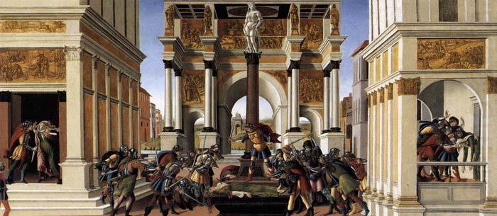 The Story of Lucretia, Sandro Botticelli